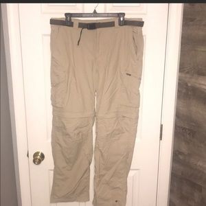 Men’s Columbia Convertible, Breathable Pants